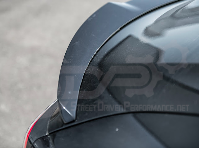 2024-UP TESLA MODEL 3 TRACK STYLE REAR TRUNK WING SPOILER