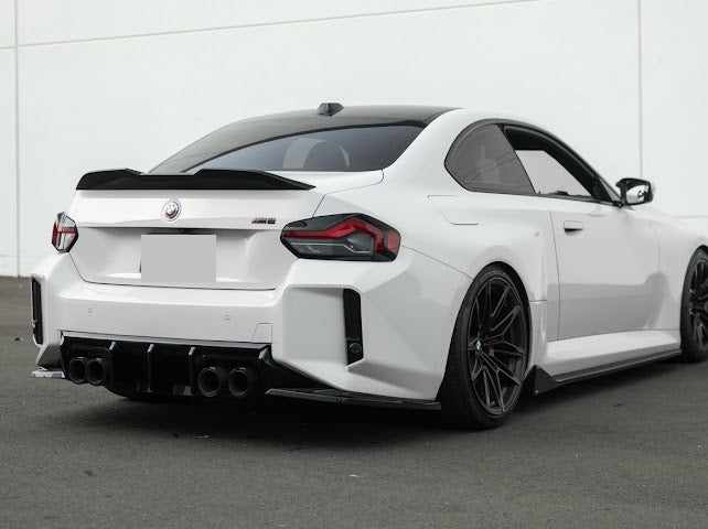 2023-Up BMW G87 M2 | M-Performance Style Carbon Fiber Rear Trunk Spoiler Wing