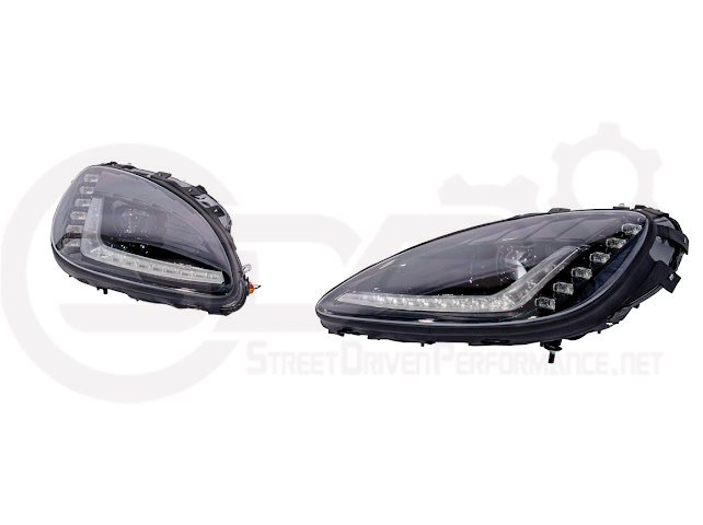2005-2013 CHEVROLET CORVETTE C6 | C7 STYLE PROJECTOR LED SEQUENTIAL SIGNAL TURN HEADLIGHTS (PAIR)