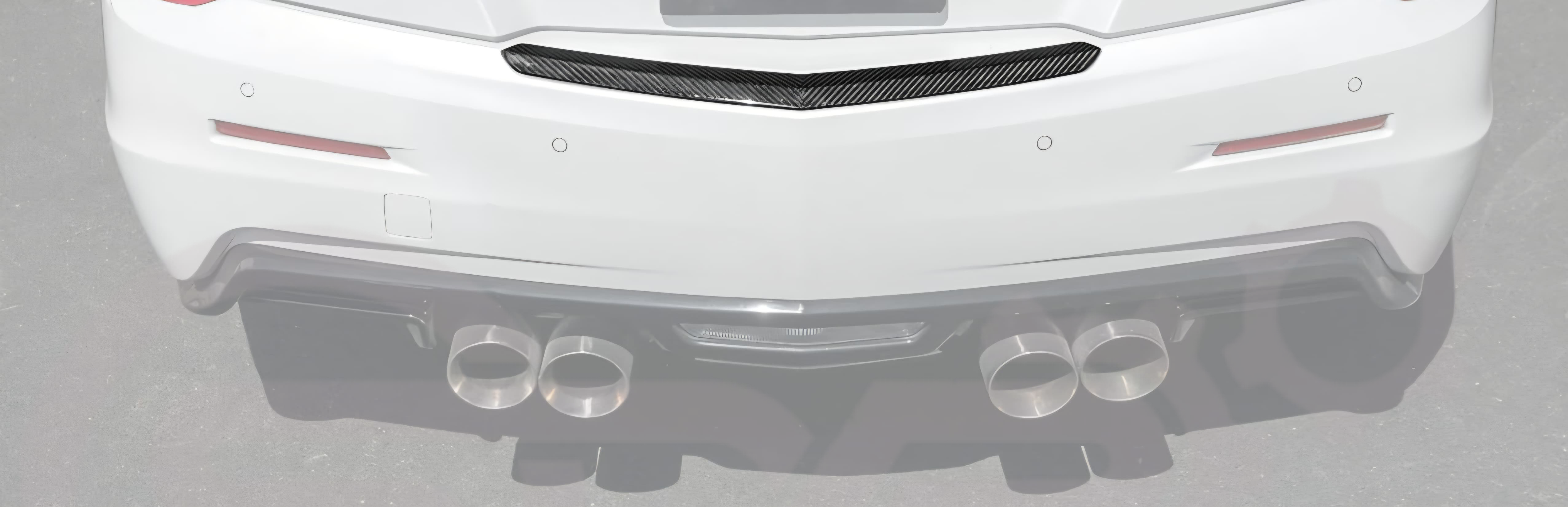 2016-2019 CADILLAC ATS / ATS-V COUPE or SEDAN  | CARBON FIBER REAR TRUNK DECKLID APPLIQUÉ INSERT TRIM REPLACEMENT