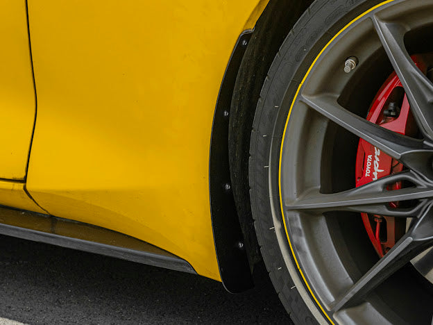 2020-Up Toyota MK5 GR Supra A90 A91 | Extended Style Mud Flaps Rock Splash Guards (Pair)