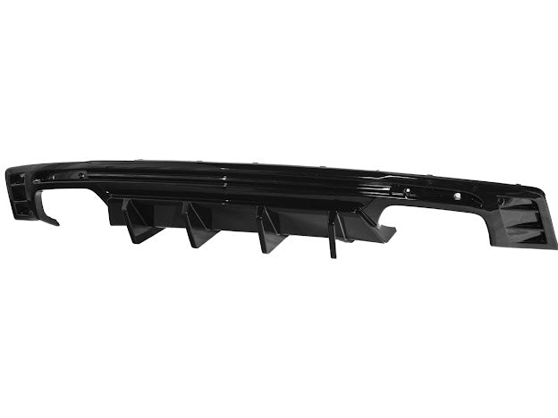 2016-Up Camaro |  Performance Track Style MATTE BLACK Rear Quad Exit Diffuser