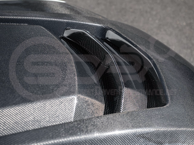 2008-2009 PONTIAC G8 CARBON FIBER ZR1 STYLE FRONT VENTED COWL HOOD