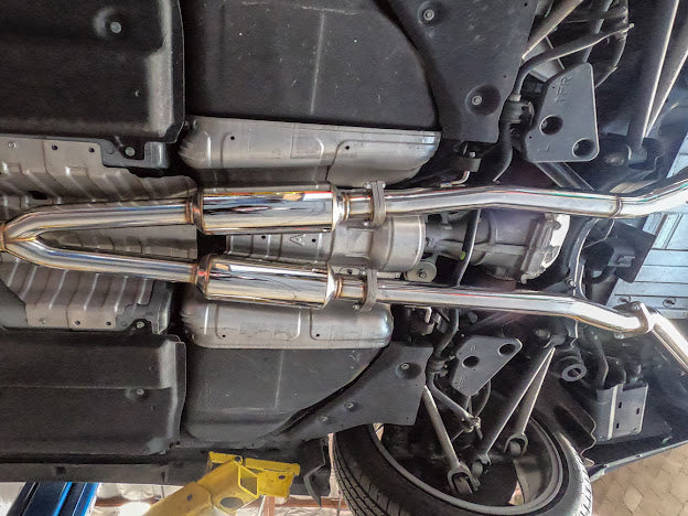 2017-PRESENT INFINITI Q50 2WD 2.5" STAINLESS STEEL RESONATED MID PIPE