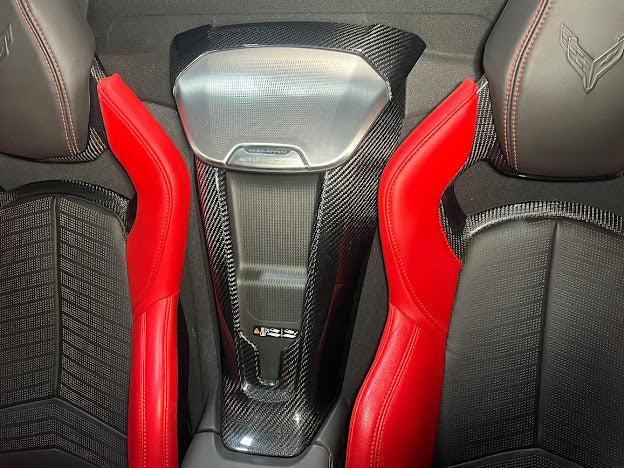 2020+ CORVETTE C8 CONVERTIBLE | CARBON FIBER INTERIOR WATERFALL SPEAKER GRILLE