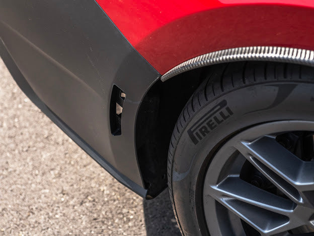 2024-Up Ford Mustang S650 | Factory Style PRIMED BLACK Rear Bumper Cover Replacement