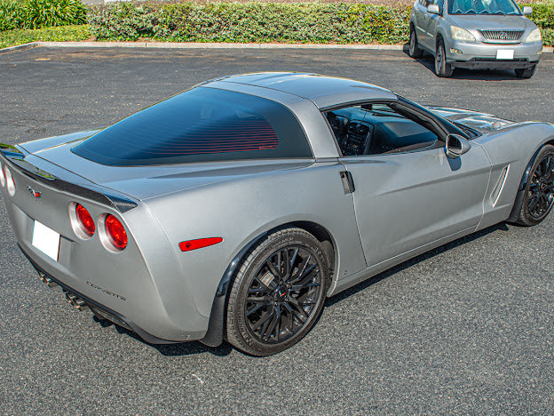 2005-2013 CHEVROLET CORVETTE C6 BASE FRONT AND REAR SPLASH GUARDS MUD FLAPS