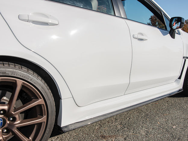 2015-2021 SUBARU WRX / STI “COMPETITION SPORT” STYLE SIDE SKIRTS ROCKER PANEL GROUND EFFECTS