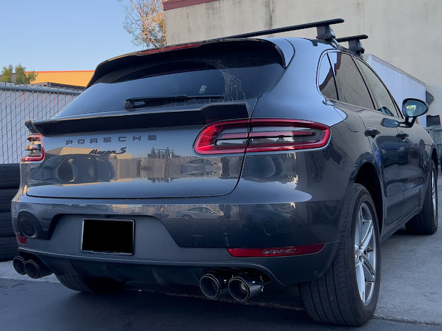 2014-2021 PORSCHE MACAN MUFFLER DELETE AXLE BACK QUAD TIPS EXHAUST