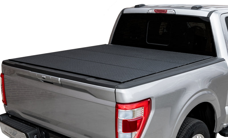 Access LOMAX Tri-Fold 22-25 Nissan Frontier 5ft Bed - Black Diamond Mist