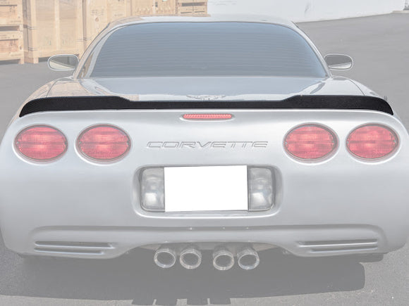 1997-2004 Corvette C5 - Corvette C5 | ZR1 Extended Hydro-Dipped Carbon Fiber Rear Wing Spoiler