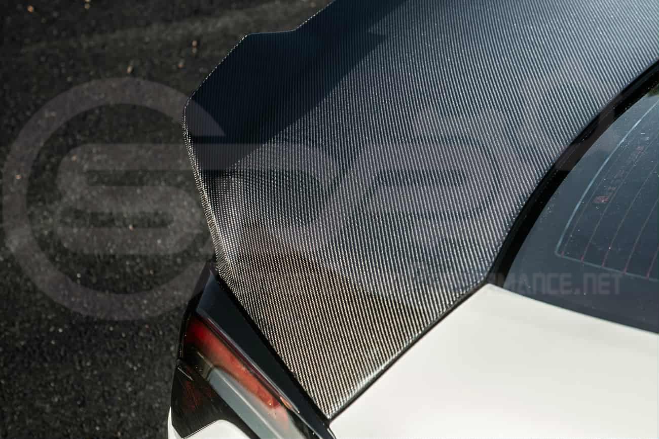 2020-UP CADILLAC CT4, CT4 V, AND CT4-V BLACKWING | BLACKWING STYLE REAR TRUNK LID WITH INTEGRATED SPOILER