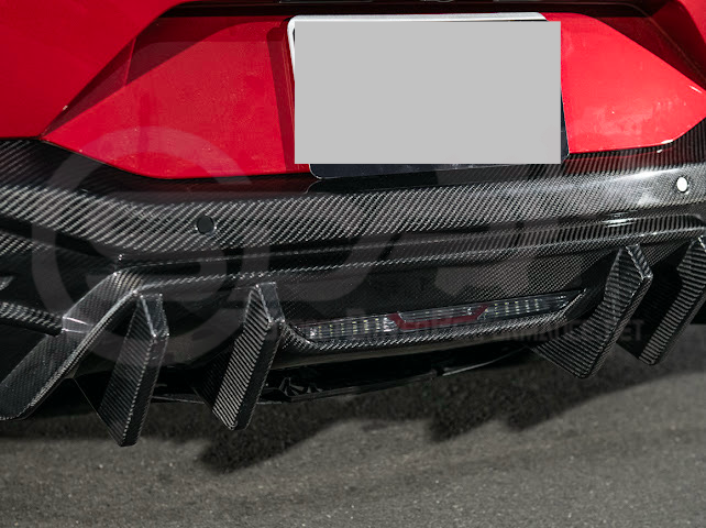 2024+ FORD MUSTANG S650 |  VERSION 2 PACKAGE REAR BUMPER DIFFUSER