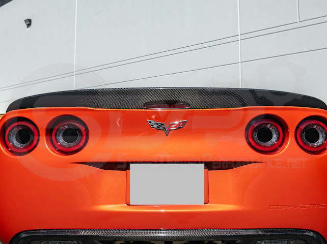 2005-2013 CHEVROLET CORVETTE C6 | REAR TRUNK LID WING SPOILER