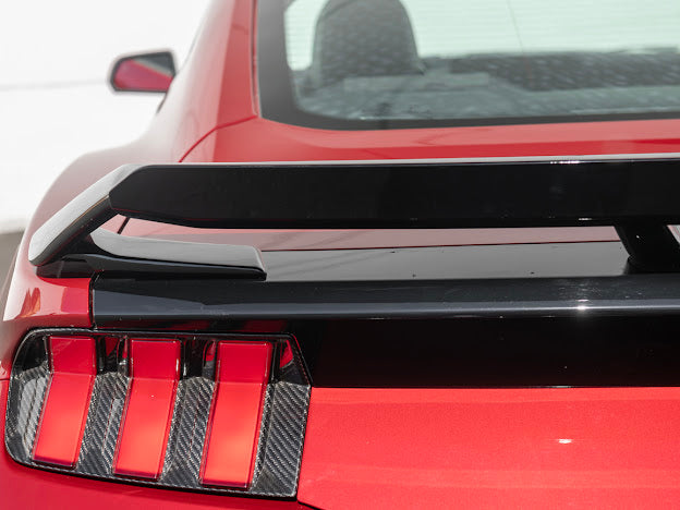 2024-Up Ford Mustang S650 | GT Style Rear Trunk Wing Wickerbill Spoiler
