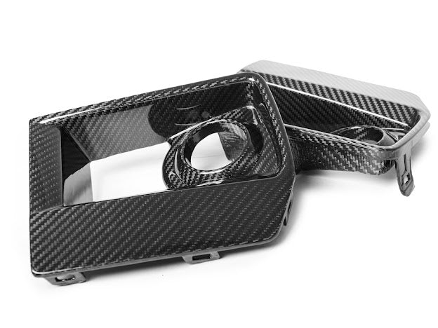 2009-2015 CTS-V V2 - Carbon Fiber Fog Light Bezels / Covers