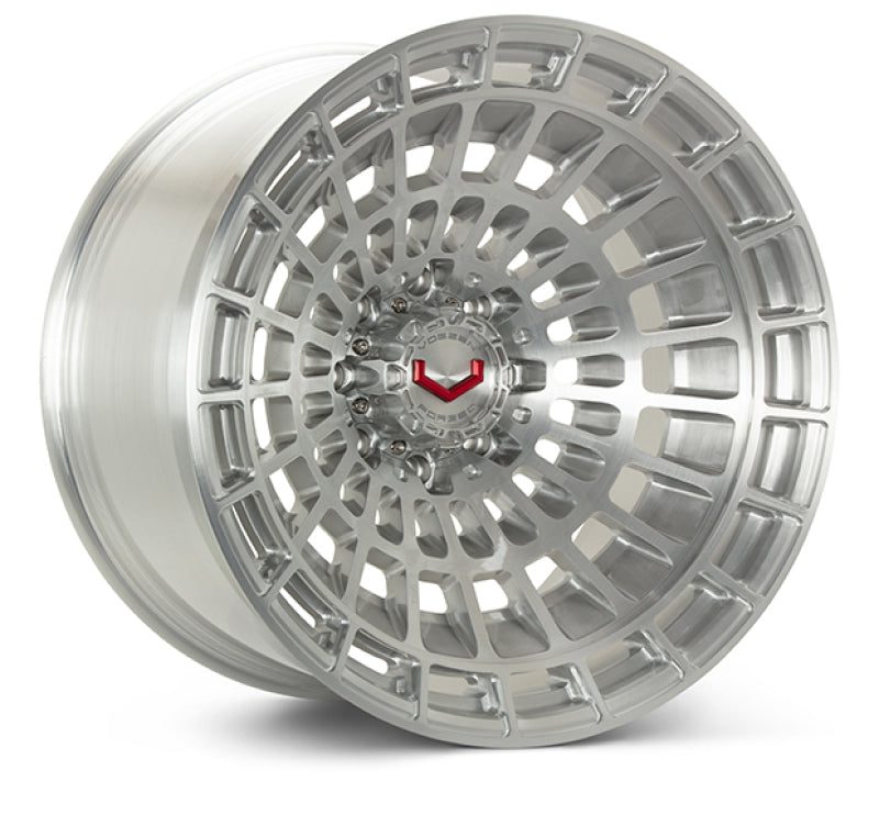 Vossen LCX-04 24x10 - 8x170 - ET+15 - Deep - 125.1 - Brushed Gloss Clear Wheel