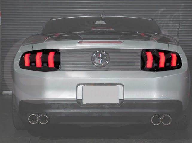 2010-2014 FORD MUSTANG | S650 EURO STYLE SEQUENTIAL SIGNAL LED REAR TAILLIGHTS PAIR