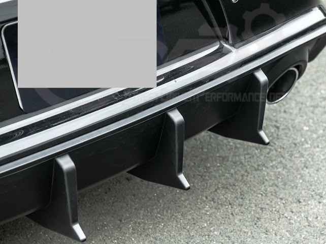 2020-UP DODGE CHARGER WIDEBODY | SRT PERFORMANCE TRACK STYLE REAR BUMPER DIFFUSER