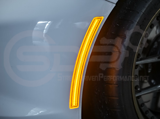 2014-2019 Chevrolet Corvette C7 | Factory Style Front & Rear LED Side Marker Lights Pair