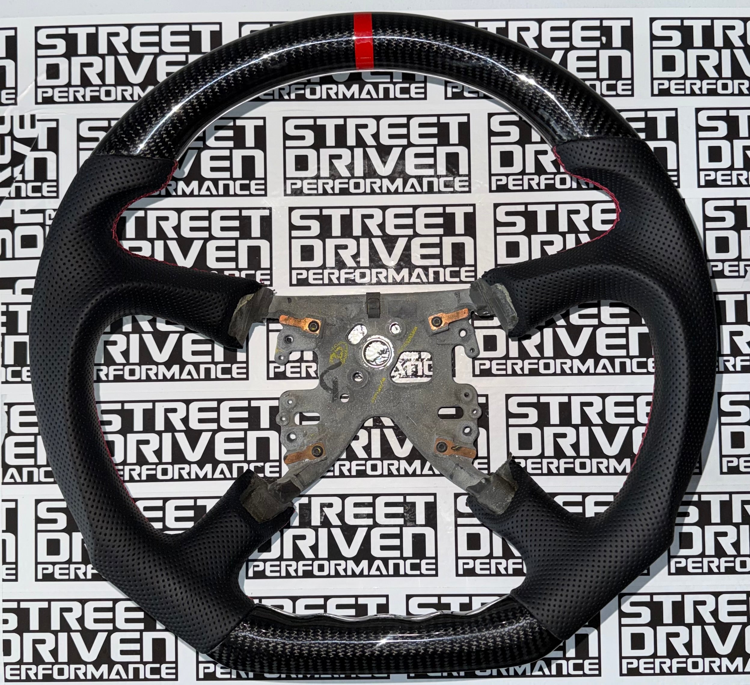 RCSB, NBS Truck, GMC Sierra /Yukon, Chevrolet Silverado, Cadillac Escalade - Carbon Fiber or Leather Steering Wheel with Perforated or Smooth Leather Hand Grips (IN STOCK READY TO SHIP)