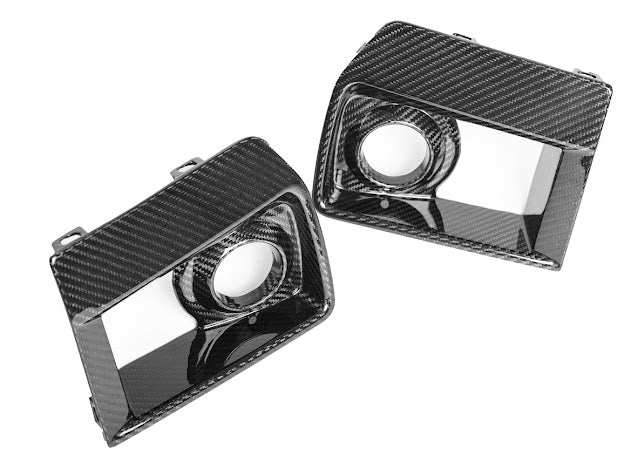2009-2015 CTS-V V2 - Carbon Fiber Fog Light Bezels / Covers
