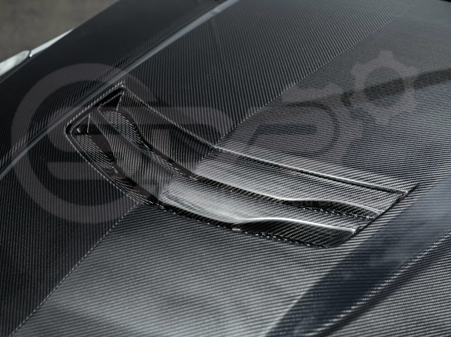 2016-2019 ATS / ATS-V - Carbon Fiber Vented Front Hood