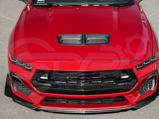 2024-UP FORD MUSTANG S650 | FRONT UPPER HOOD VENT INSERT