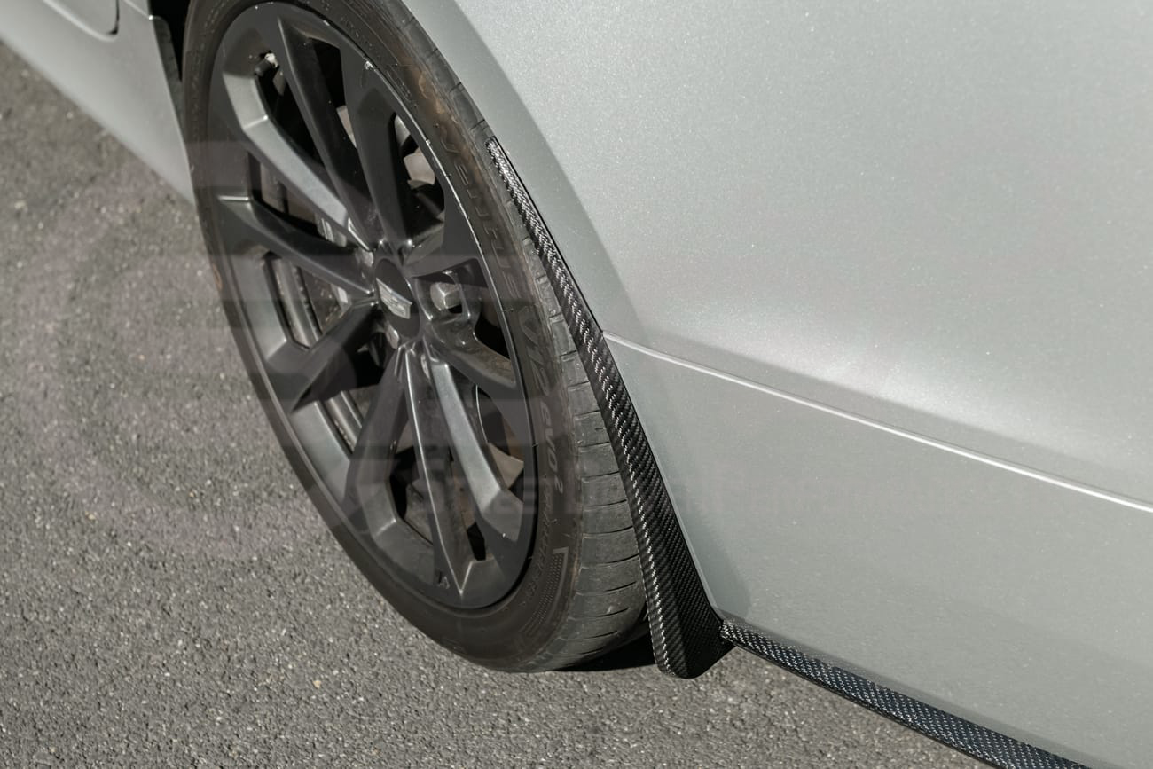 2016-2019 CADILLAC ATS-V SEDAN | SDP PERFORMANCE PACKAGE CARBON FIBER FRONT AND/OR REAR MUD FLAPS SPLASH GUARDS PAIR