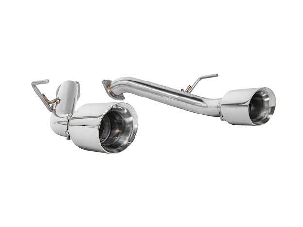 2023-PRESENT NISSAN 400Z RZ34 | MUFFLER DELETE AXLE BACK DUAL TIPS EXHAUST (CHROME OR BURNT BLUE TIPS)