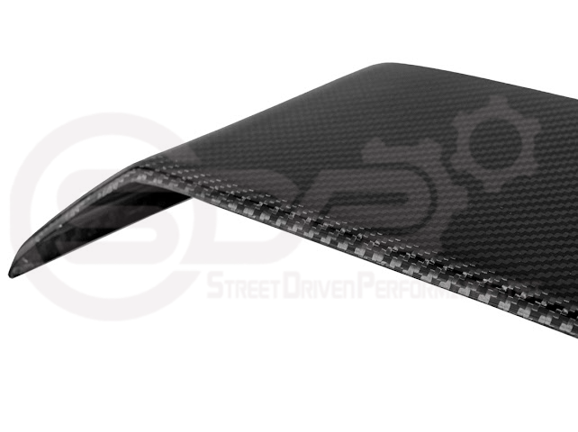 2024-Up Tesla Cybertruck | Interior DRY Carbon Fiber Rear Display Upper Cover