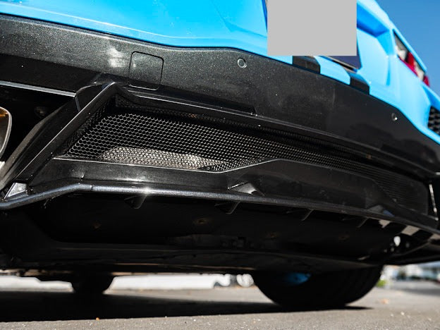 2020-Up Corvette C8 Stingray, Z51, & E-Ray | CARBON FLASH METALLIC Rear Bumper *ADD-ON* Diffuser Lip