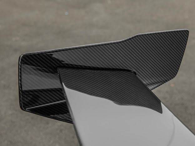 2014-2019 CORVETTE C7 | CARBON FIBER ZR1 EXTENDED REAR SPOILER HIGH WING