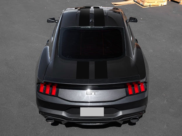 2024-UP FORD MUSTANG S650 | HOOD BODY STRIPE 3M DECALS