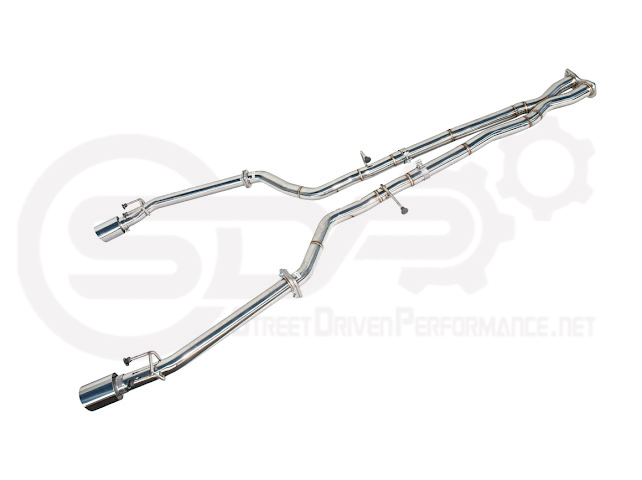 2005-2006 PONTIAC GTO | T-304 STRAIGHT-THROUGH CAT-BACK EXHAUST W/ 4" TIPS