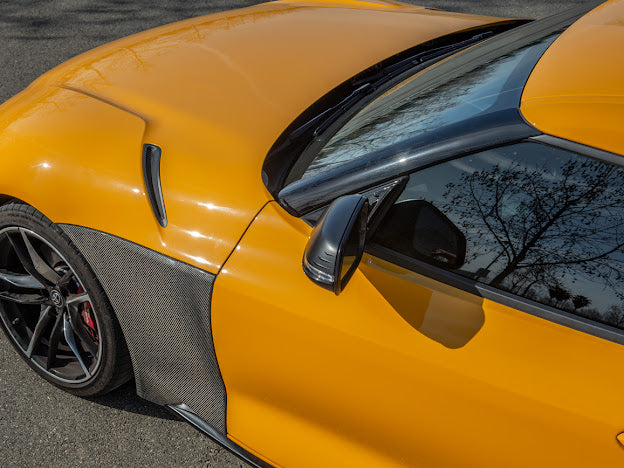 2020-Up Toyota GR Supra A90 A91 | JDM Factory Style Carbon Fiber Front Side Fender (Pair)
