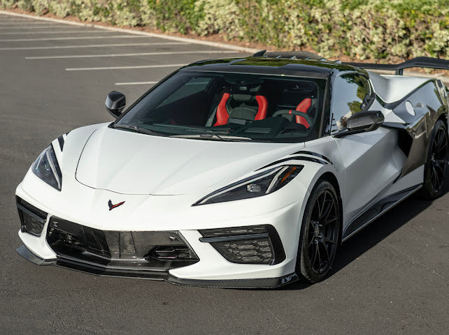 2020-UP CORVETTE C8 WINDSHIELD UPPER MOLDING TRIM SURROUNDING