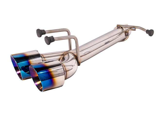 2018-2024 Toyota Camry SE | T-304 Muffler Delete Single Exit Axle Back Exhaust (Chrome or Burnt Blue Tips)