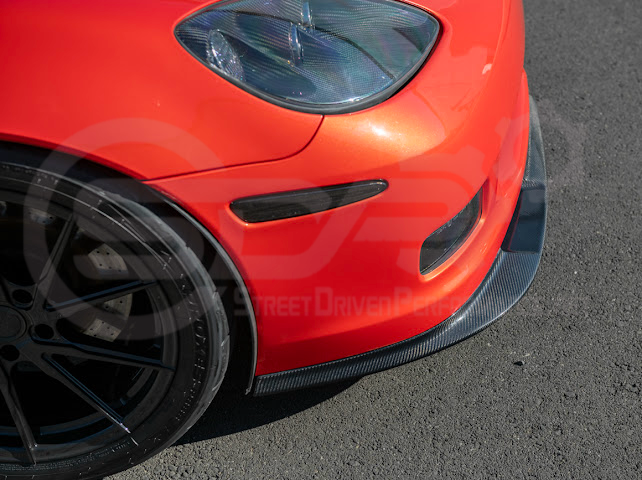 2005-2013 C6 Corvette - Grand Sport / Z06 / ZR1 - ZR1 Style Front Splitter/Lip Ground Effects