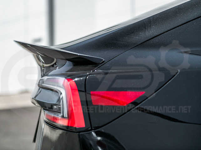 2024-UP TESLA MODEL 3 TRACK STYLE REAR TRUNK WING SPOILER