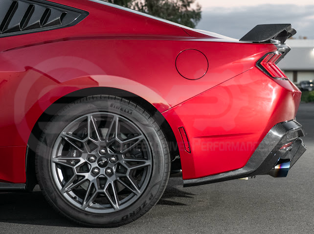 2024+ FORD MUSTANG S650 |  VERSION 2 PACKAGE REAR BUMPER DIFFUSER