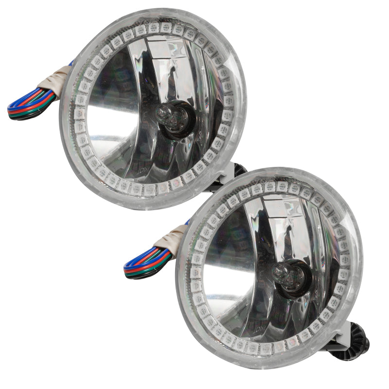 Oracle Lighting 07-13 Chevrolet Avalanche Pre-Assembled LED Halo Fog Lights -Red