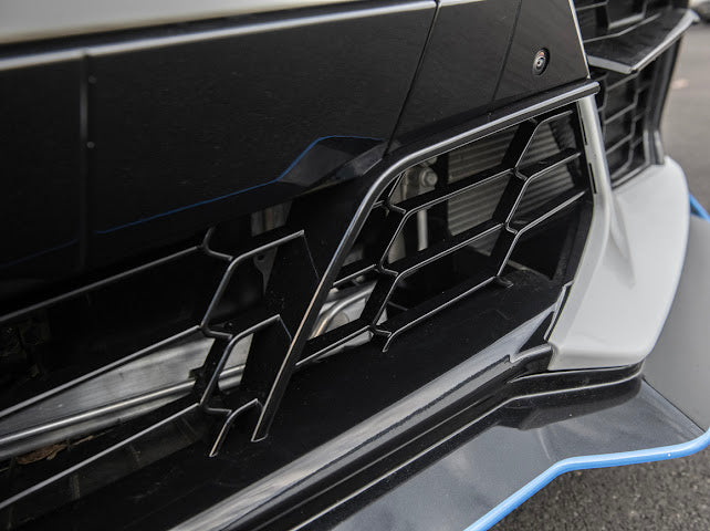 2020-UP CORVETTE C8 STINGRAY & Z51 | Z06 STYLE FASCIA PANEL GRILLE INSERT REPLACEMENT