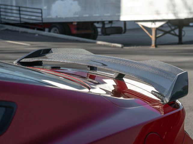 2024-UP FORD MUSTANG S650 | DARKHORSE STYLE REAR WICKERBILL WING SPOILER