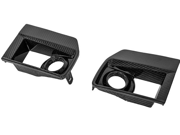 2009-2015 CTS-V V2 - Carbon Fiber Fog Light Bezels / Covers