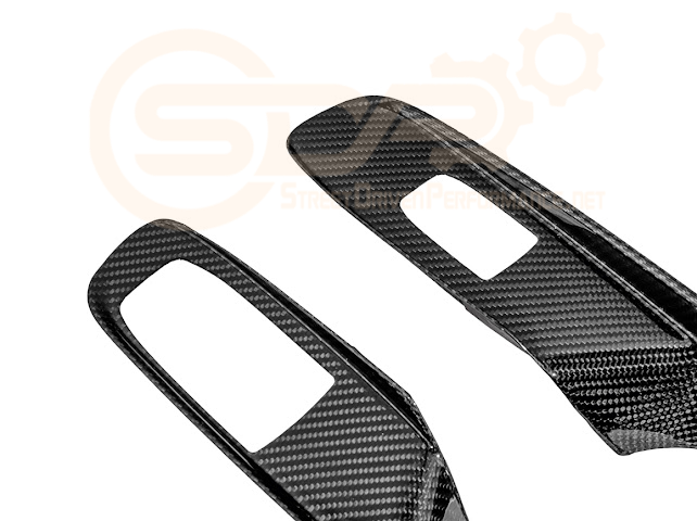 2020-Up Corvette C8 Coupe | CARBON FIBER Door Window Switch Control Panel Cover