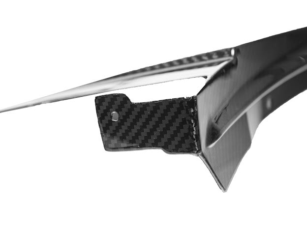 2019 CHEVROLET CORVETTE C7 ZR1 CARBON FIBER FRONT SPLITTER SIDE WINGLET EXTENSIONS (PAIR)