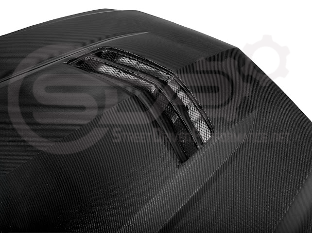 2016-2019 ATS / ATS-V - Carbon Fiber Vented Front Hood