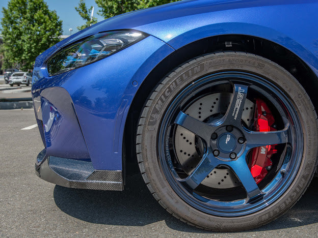 2021-UP BMW G80 M3 & G82 / G83 M4 | M-Performance Carbon Fiber 3-Piece Front Lip Splitter Ground Effects
