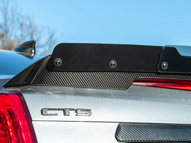 2016-2019 CADILLAC CTS-V V3  | SDP CARBON FIBER REAR TRUNK WING WICKERBILL SPOILER